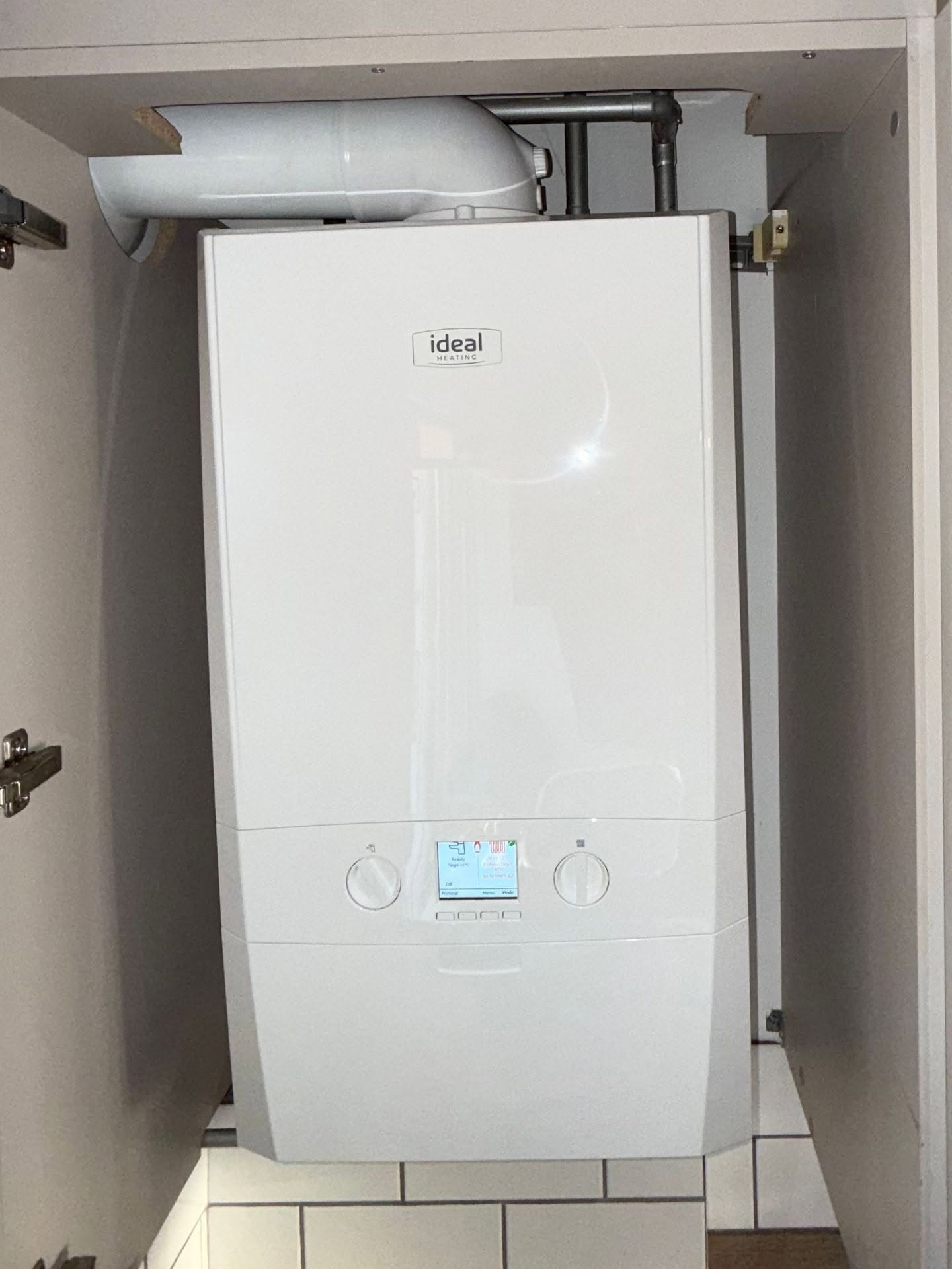 Ideal boiler installation