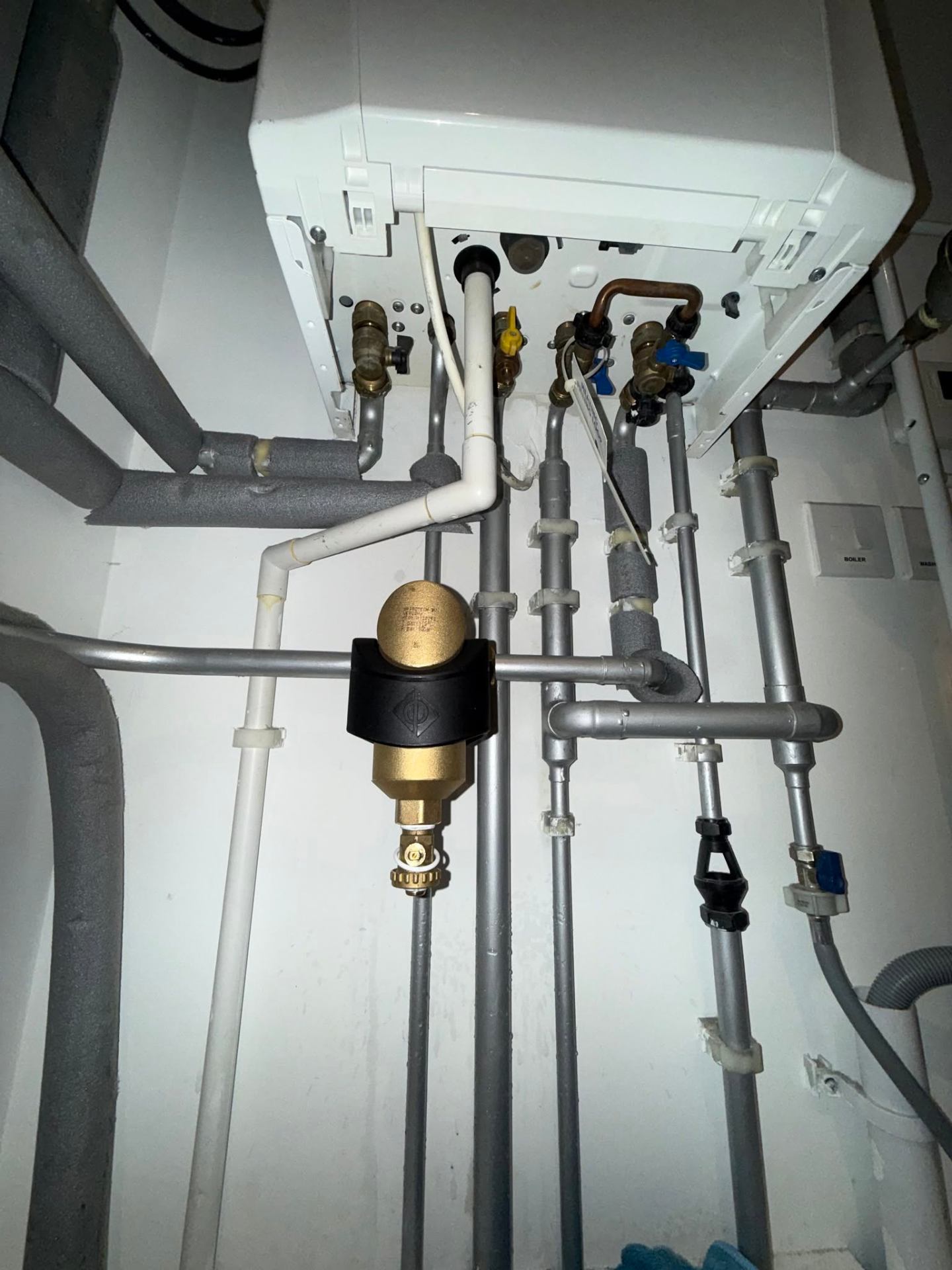 Boiler pipework and pressure vessel install