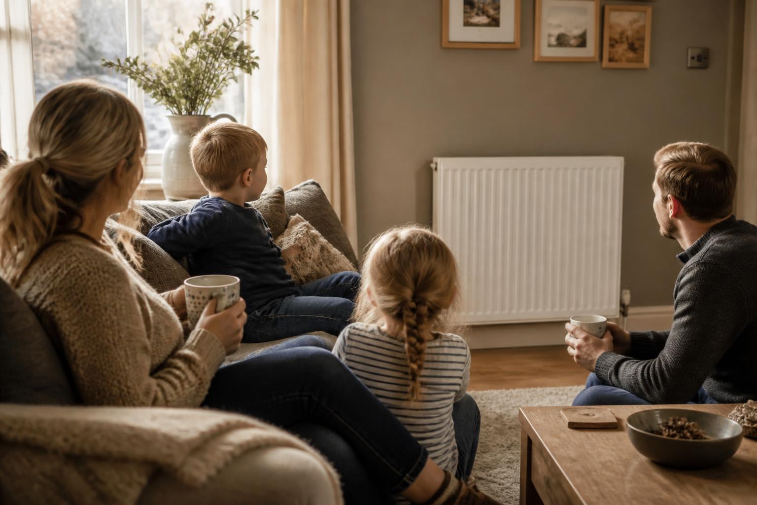 Assiduous Heating service plan support protecting a family home